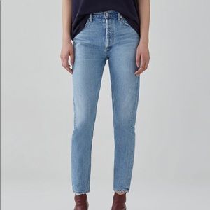 Agolde Jamie High Rise jeans in Blur